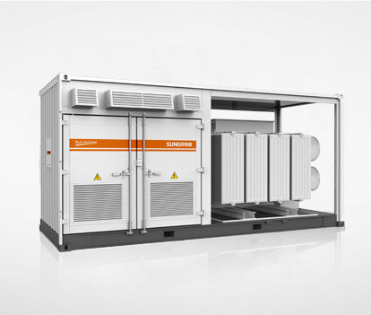 Ондулятор DC/AC на солнечной батарее - SG2500HV-MV, SG3000HV-MV - SUNGROW - мощности / среднего напряжения / для суровых природных условий