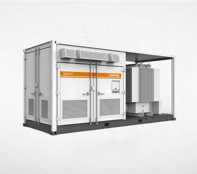 Ондулятор DC/AC на солнечной батарее - SG2500U-MV - SUNGROW - мощности / для открытого пространства / модульный
