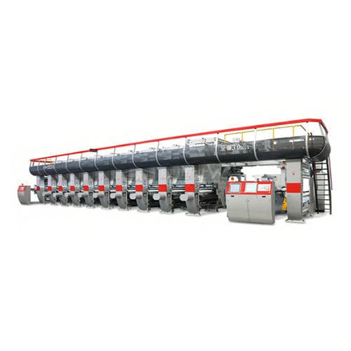 Печатный станок ротогравюра - Shaanxi Beiren Printing Machinery Co.,Ltd - для пленки BOPP / для пленки ОПП / для ПЭ пленки