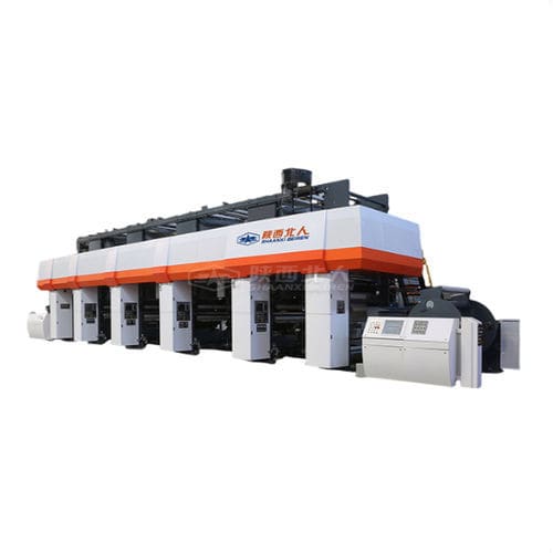 Печатный станок ротогравюра - Shaanxi Beiren Printing Machinery Co.,Ltd - для пластмасс / для пластиковой пленки / для пленки BOPP