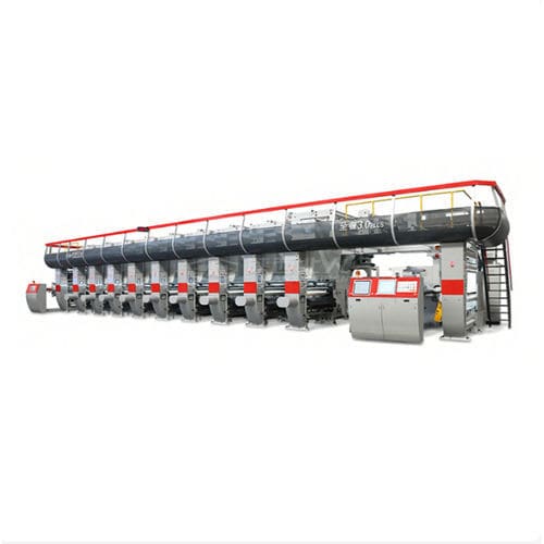 Печатный станок ротогравюра - Shaanxi Beiren Printing Machinery Co.,Ltd - для пластмасс / для бумаги / для пленки BOPP