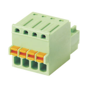 Вставная клеммная колодка - WJ15EDGKD-2.5 - Cixi Wanjie Electronic Co., Ltd. - для печатной платы / на пружине / вставная