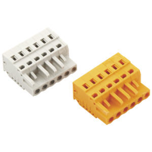 Клеммная колодка с зажимом - WJ0401/0501-01XX - Cixi Wanjie Electronic Co., Ltd. - на пружине / стандартная / IEC