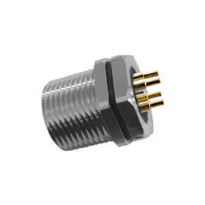 Круговой соединитель - M87-A**-ST0-M01-BQ1 - Cixi Wanjie Electronic Co., Ltd. - для передачи данных / PCB / наружная резьба