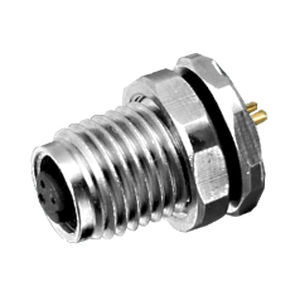 Круговой соединитель - M05-A0 series - Cixi Wanjie Electronic Co., Ltd. - для передачи данных / внутренняя резьба / винтовой