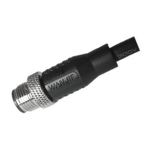 Круговой соединитель - M12 series - Cixi Wanjie Electronic Co., Ltd. - для передачи данных / для источника электропитания / литой