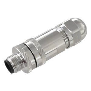 Круговой соединитель - M12 series - Cixi Wanjie Electronic Co., Ltd. - для передачи данных / для источника электропитания / прямой
