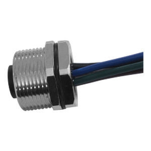 Круговой соединитель - M87-A**-ST0-F02-BQ2-XXX - Cixi Wanjie Electronic Co., Ltd. - для передачи данных / внутренняя резьба / винтовой