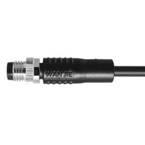 Круговой соединитель - M08-A0 series - Cixi Wanjie Electronic Co., Ltd. - для передачи данных / литой / прямой