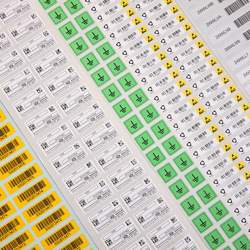 Этикетка для идентификации - High Temperature PCB Labels - CILS International - с теплопередачей / печатная / из полиэстера