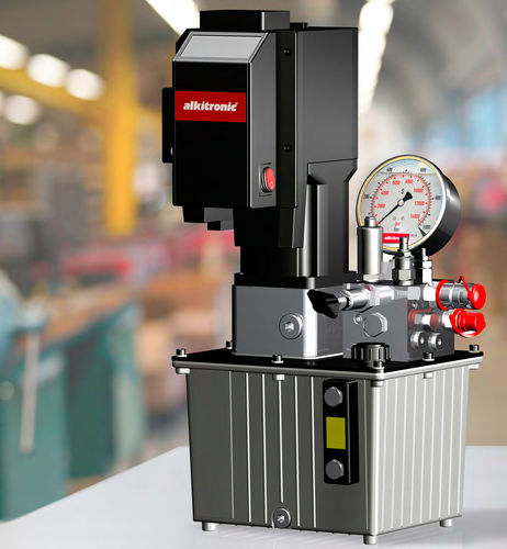 Гидравлический насос с электродвигателем - VELOX - alkitronic alki TECHNIK GmbH - для оснастки / для интенсивного использования / прочный