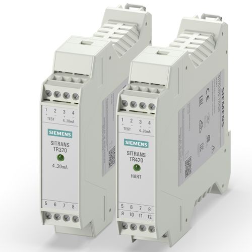 Трансмиттер температуры на DIN-рейке - SITRANS TR320/420 - Siemens Process Instrumentation - с сопротивлением / HART / 4-20 мА