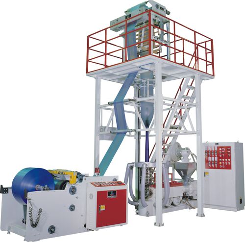 Экструзионная линия пленка с раздувом - HDPE - HAN KING PLASTIC MACHINERY CO.LTD - для ПЭНД / однослойная