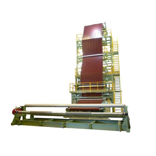 Коэкструзионная линия 3 слоя - AGRICULTURE AND GEOMEMBRANE - HAN KING PLASTIC MACHINERY CO.LTD - пленка с раздувом / для PE / для сельскохозяйственной пленки