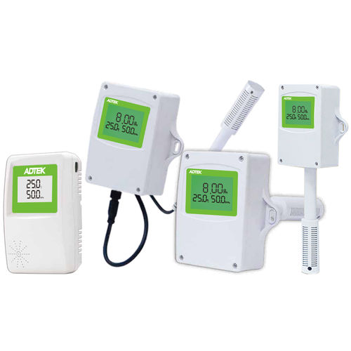 Относительный датчик влажности и температуры - HTO - ADTEK Electronics Co., Ltd - настенный / на подставке / Инфракрасный
