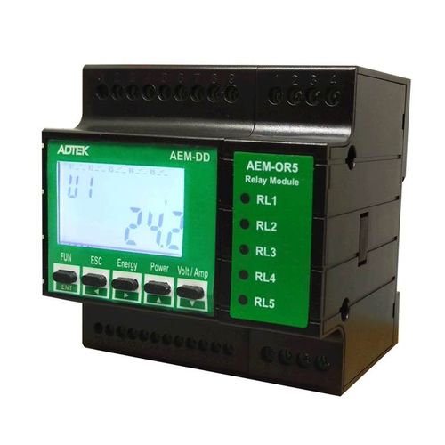Прибор для измерения мощности DC - AEM-DD - ADTEK Electronics Co., Ltd - активная мощность / на DIN-рейке / многоконтурный