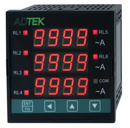 Индикатор тока - CM3-VA9 - ADTEK Electronics Co., Ltd - напряжения / цифровой / для установки на панель