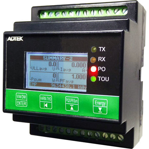 Прибор для измерения мощности на DIN-рейке - CPM-12D - ADTEK Electronics Co., Ltd - счетчик активной энергии / активная мощность / реактивная мощность