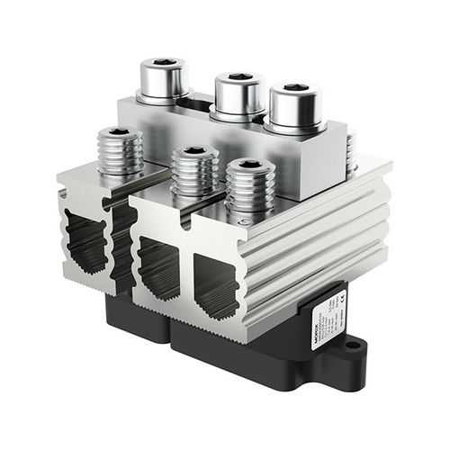 Клеммная колодка для установки на панель - MAB3095S10 - MOREK - с винтовым соединением / для проверки и отключения / заземления