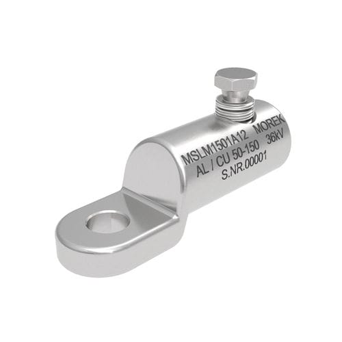 Кабельный наконечник с ушком - MSLM150A - MOREK - с винтом / без изоляционной оболочки / алюминиевый сплав