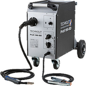 Сварочный аппарат для дуговой сварки - Profi 195-SD - TECHNOLIT GmbH - мобильный