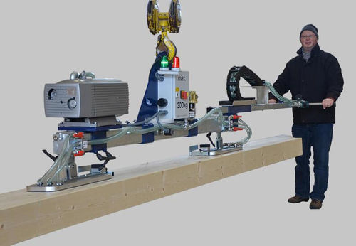 Вакуумная траверса для высоких нагрузок - Aero Timber - Manut-LM - для длинных изделий / электрическая