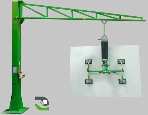 Поворотный кран на стойке - Manut-LM - 270° / для подъема / для высоких нагрузок