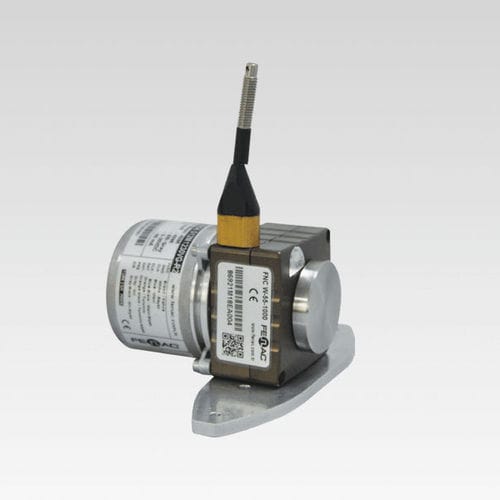 Энкодер с кабелем с фланцем - FNC W55 series - FENAC ENGINEERING LTD. - аналоговый / из алюминия / с защитой