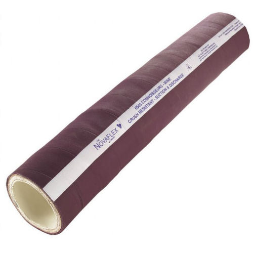 Гибкий шланг для продуктов питания - 6505 series - Novaflex - из каучука / для винодельческой промышленности / гладкий