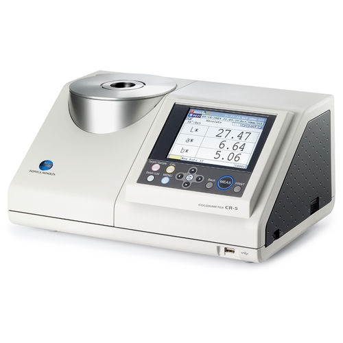 Настольный колориметр - CR-5 - Konica Minolta - для анализа цвета / для контроля качества / для пластиковых материалов