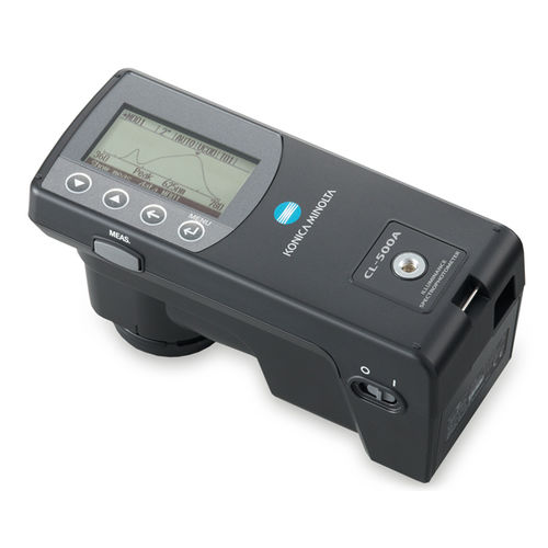 Люксметр-спектрофотометр видимого диапазона - CL-500A - Konica Minolta - USB / переносной / компактный