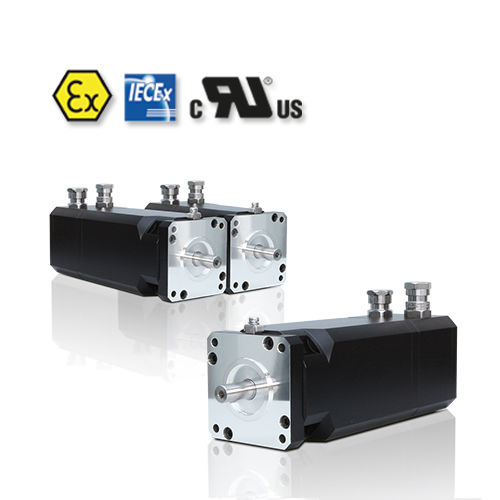 Трехфазовый серводвигатель - ECOSPEED 80B3x3 series - JAT - Jenaer Antriebstechnik GmbH - взрывозащищенный / 6 полюсов