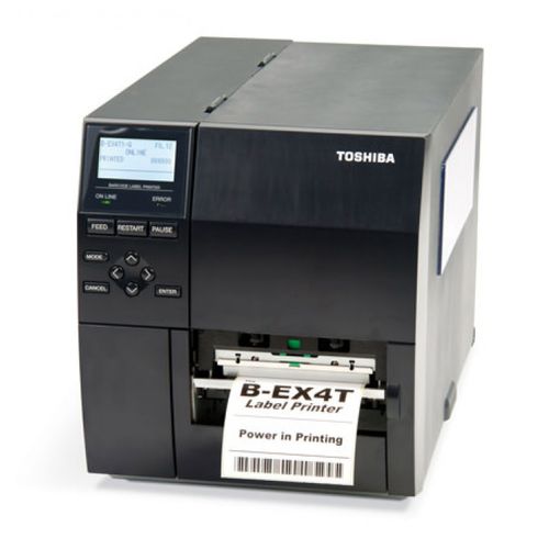 Принтер для этикеток с теплопередачей - B-EX4T1 - TOSHIBA TEC Europe Retail Information Systems - прямотермический / для письменного стола / промышленный