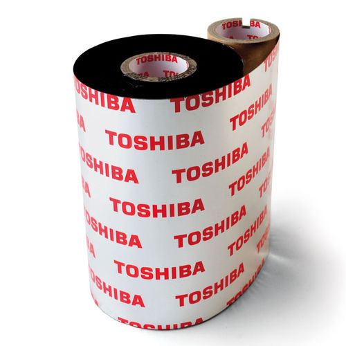 Термотрансферная лента на основе воска - AW6F - TOSHIBA TEC Europe Retail Information Systems - для принтера штрих-кода / черная