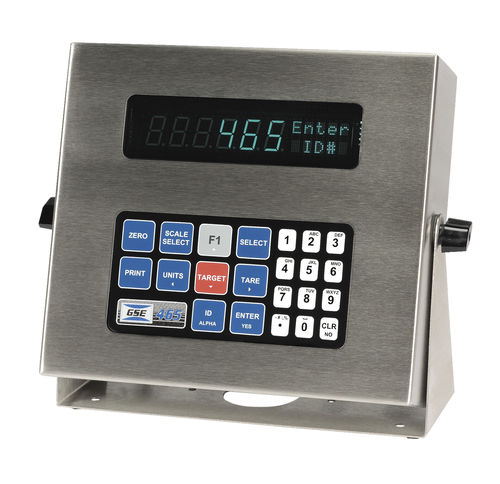 Цифровой весовой индикатор - RS232/485, Ethernet, Profibus, DeviceNet | GSE 460 series  - Avery Weigh-Tronix - настольный / пыленепроницаемый / программируемый