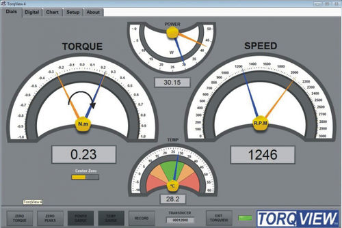 Программное обеспечение для контроля - TorqView - Sensor Technology Ltd - для управления процессом / для измерения пары