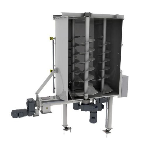 Бункер со смесителем - Film Flake - KREYENBORG GmbH & Co. KG - для порошка / из нержавеющей стали / для обработки пластмасс