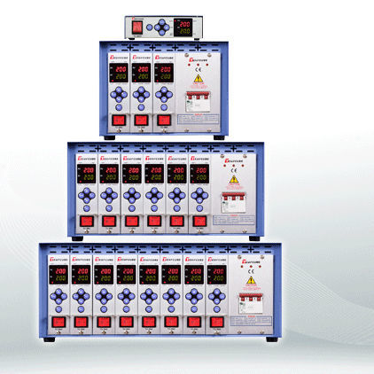 Контроллер температуры для системы горячих каналов - TC-880 - Tempcontrols Co., Ltd. - с цифровым индикатором / PID / конфигурируемый