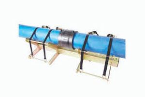 Трубный хомут с болтом - VEECLAMP250 - Worldpoly Pty Ltd - из нержавеющей стали / быстроразъемный