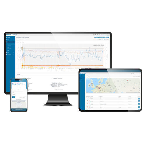 Программное обеспечение для системы снабжения - tempmate.®-Cloud - tempmate GmbH - для измерений / для управления / для анализа