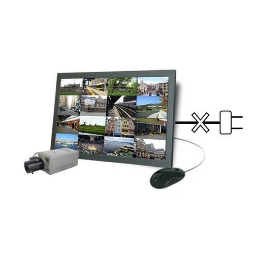 Монитор питание по Ethernet - CH-L215-1HDVSB-IP16-PoE - HSINTEK Electronics Co., Ltd - LCD / для видеонаблюдения / 21,5"