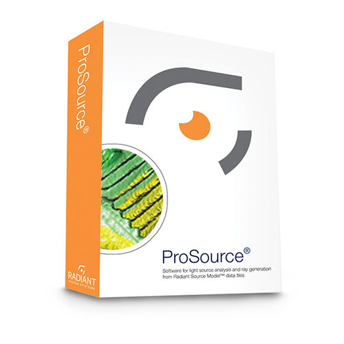 Программное обеспечение для анализа источников света - ProSource® - Radiant Vision Systems - для измерений / для анализа изображений / качества