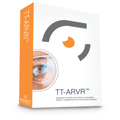 Программное обеспечение для дисплея для ближнего зрения (NED) - TT-ARVR™ - Radiant Vision Systems - для анализа изображений / анализа данных / для анализа рабочих характеристик