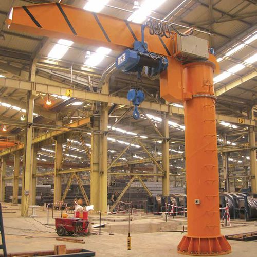 Поворотный кран на стойке - BVS Cranes-BÜLBÜLOĞLU VİNÇ SAN. ve TİC. A.Ş. - для подъема