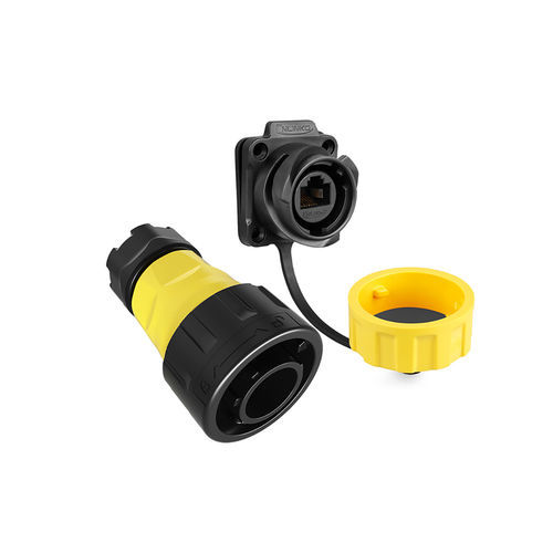 Соединитель для передачи данных - YM-24-RJ45 - SHENZHEN LINKO ELECTRIC CO.,LTD - оптический / RJ45 / USB