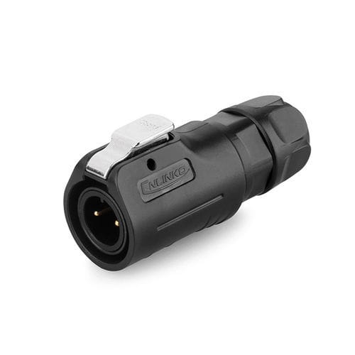 Соединитель для источника электропитания - LP-12-2 - SHENZHEN LINKO ELECTRIC CO.,LTD - Socket / круговой / внутренняя резьба
