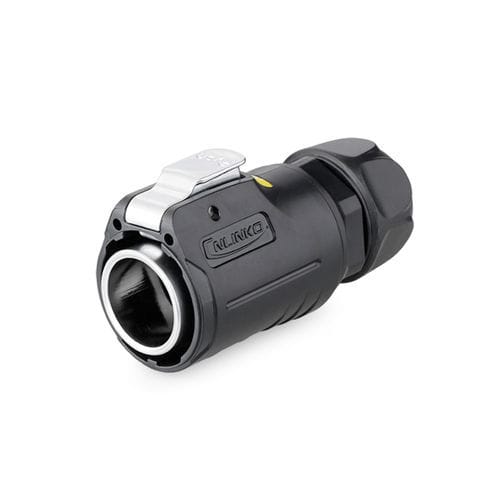 Соединитель для передачи данных - LP-24 - SHENZHEN LINKO ELECTRIC CO.,LTD - RJ45 / прямой / круговой