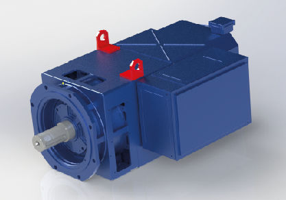 Асинхронный двигатель - DRIVE AX 250K/KC axial - COMER S.r.l. - AC / IP54 / для подъемных работ