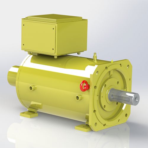 Асинхронный двигатель - FLUID AX 160C - COMER S.r.l. - AC / IP54 / для станка