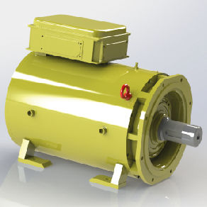 Двигатель AC - FLUID AX 315C - COMER S.r.l. - асинхронный / IP54 / для станка